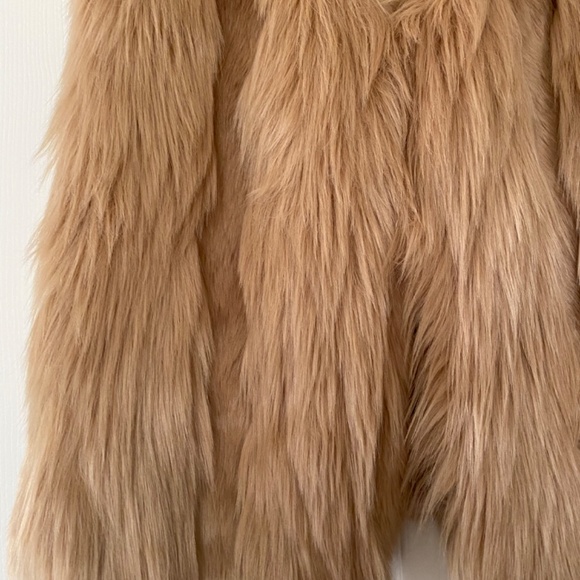 Code❤️ Faux Fur Womens Vest Sz L - Picture 4 of 8